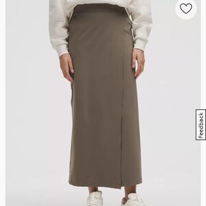 Lululemon Daydrift High-Rise Maxi Skirt (size M) EUC